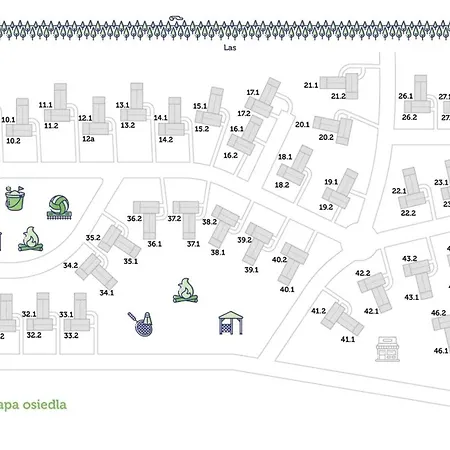 Nyaraló Na Kaszubach 29-1 - Ostoja Bukowo Borowy Młyn